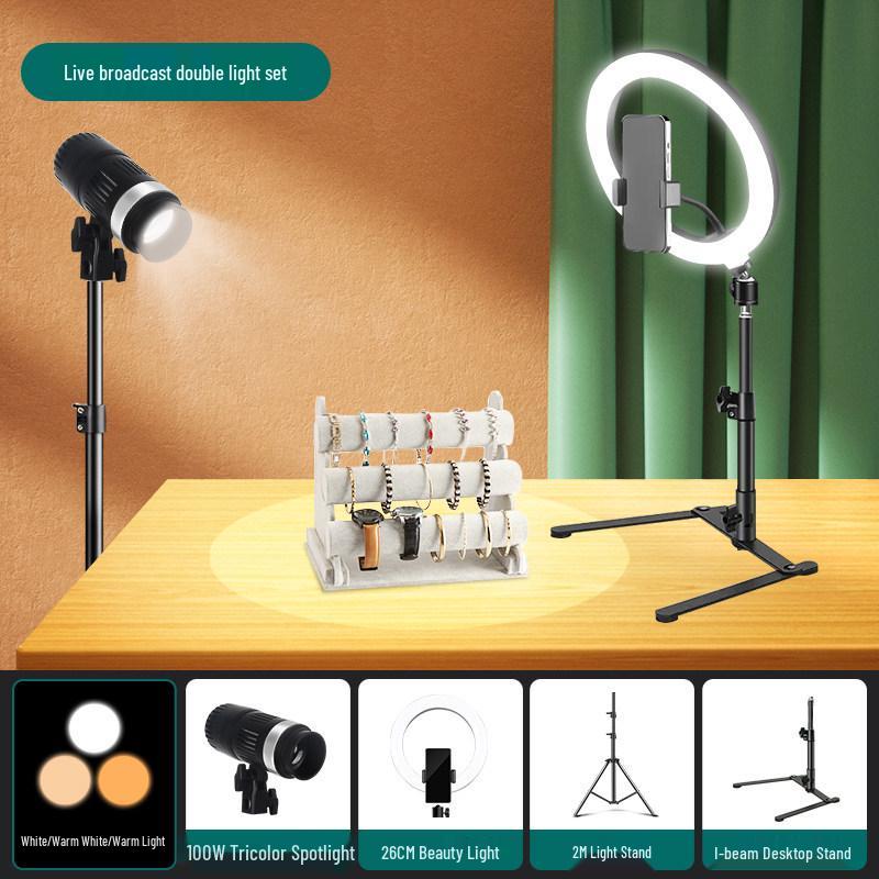 LED Photography Fill Light for Indoor Studio and Live Broadcast
