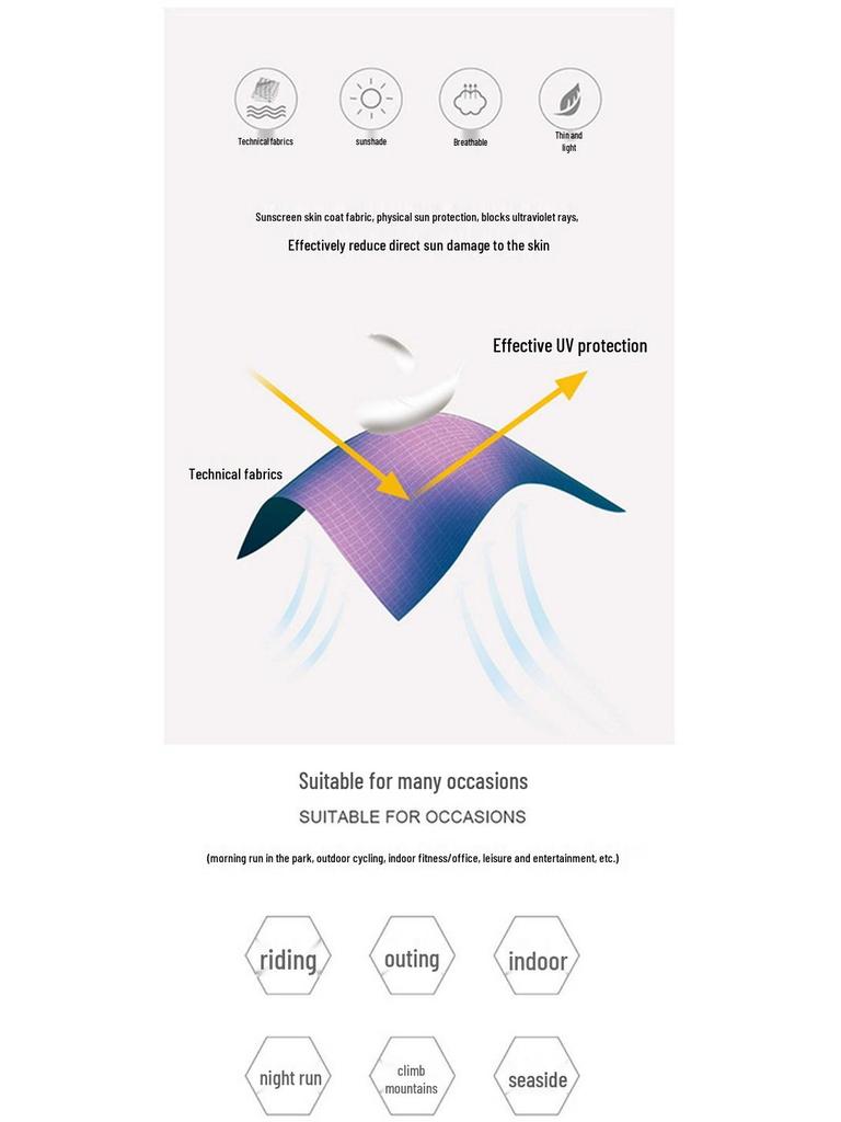 Plus Size Men's Ice Silk Anti-UV Summer Jacket - Trendy, Lightweight Sun Protection