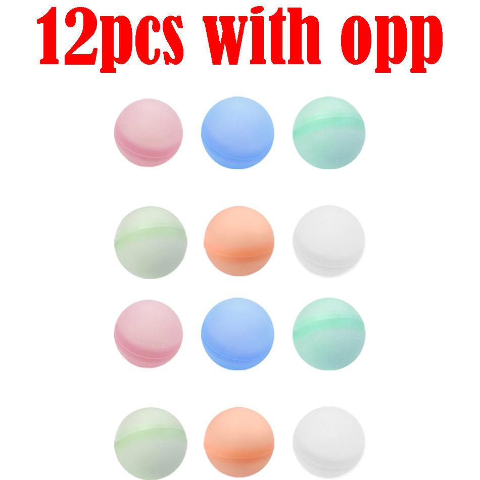 Reusable Water Balloons Quick Fill Self Sealing WaterBomb Splash Balls Toy Outdoor Summer for Kids Swimming Pool Water Balls