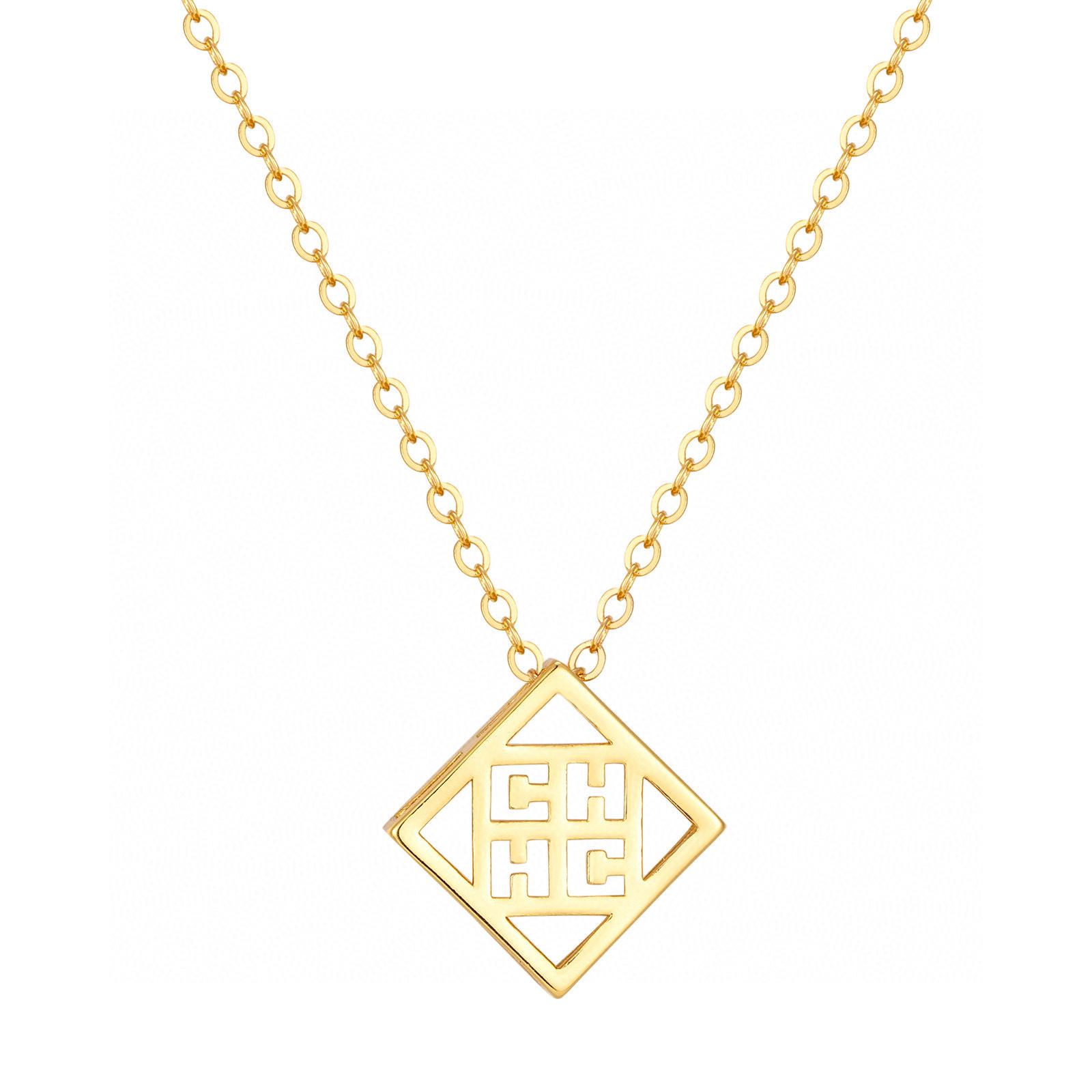 CHHC Elegant Collarbone Pendant Necklace - Light Luxury Casual Style