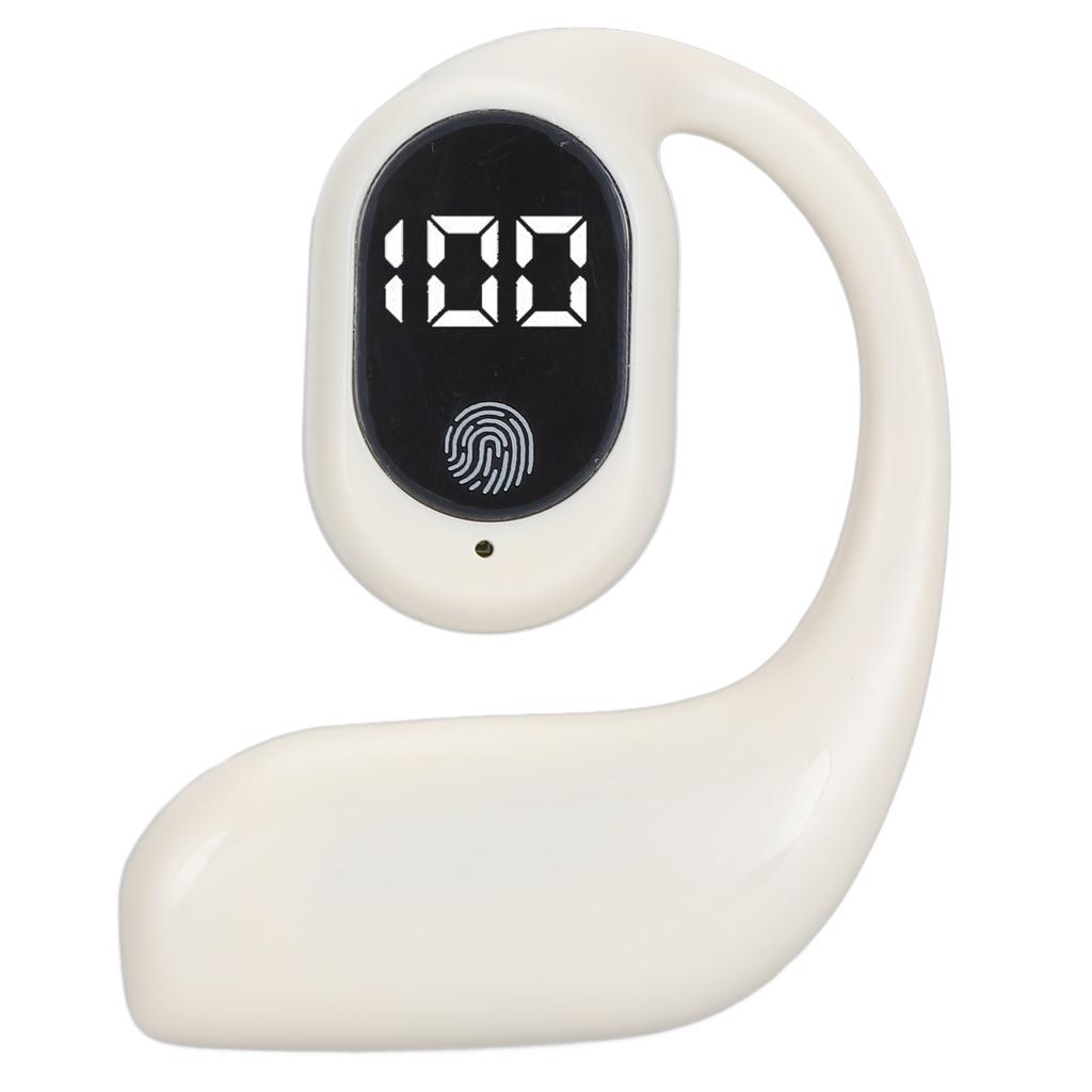 Single Ear Bluetooth Headset Multifunction BT 5.3 Long Endurance Noise Reduction Stereo Sound