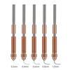 Quick-Swap Nozzle 0.2/0.4/0.6/0.8/1mm Hardened Steel Nozzle High Flow Nozzle for Ender 3 V3/Ender V3 Plus 3D Printers