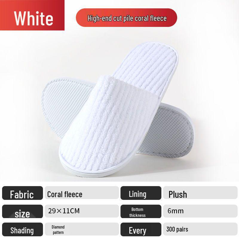 Thickened Anti-slip Disposable Hotel and Home Guest Slippers