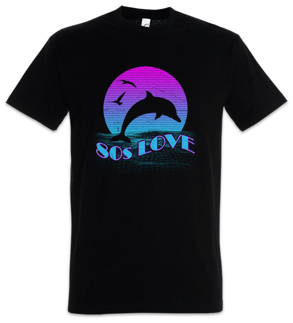 80s Love T-Shirt Audio Synthesizer LFO Sound Wave Electro Sampler DJ MC Fun XXXL