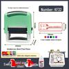 Self-Inking Rectangular Teacher's Grading Stamp - Cute Cartoon Design