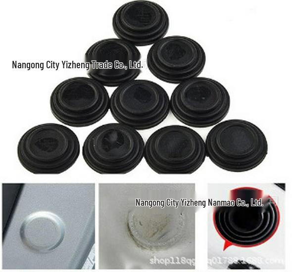 Luminous Car Door Shockproof Soundproofing Pad: Shock Absorbing, Silencing Rubber Gasket X71