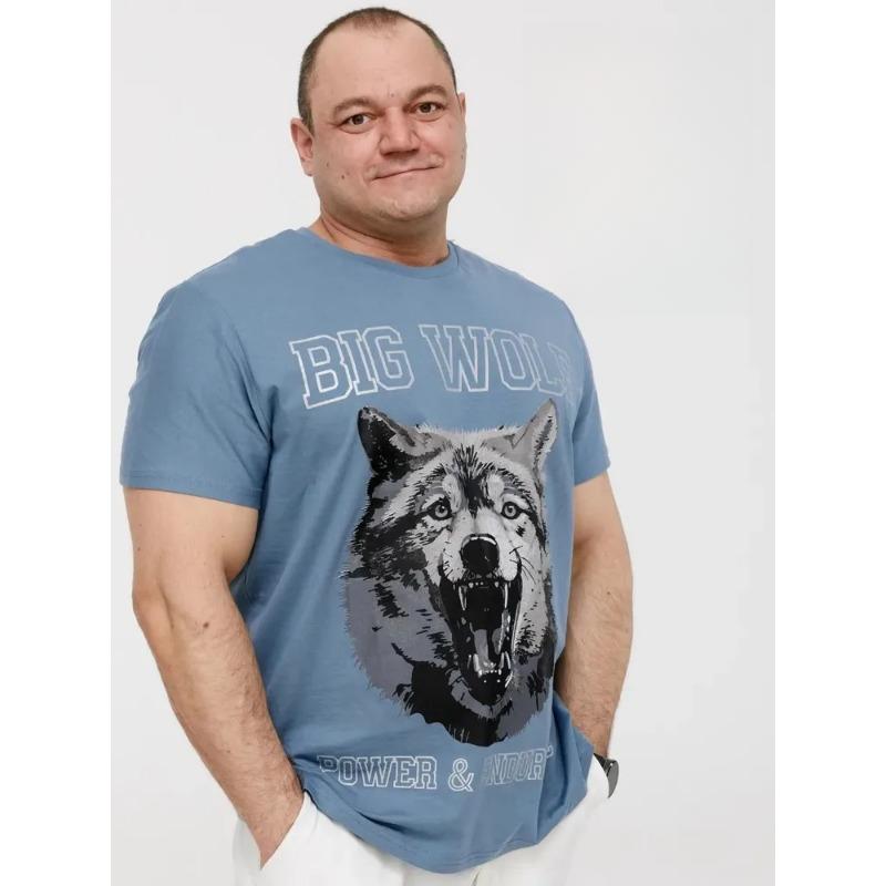 Summer Round Neck 3D Animal Pattern Print Top Fashionable Casual Short Sleeved Men's T-shirts