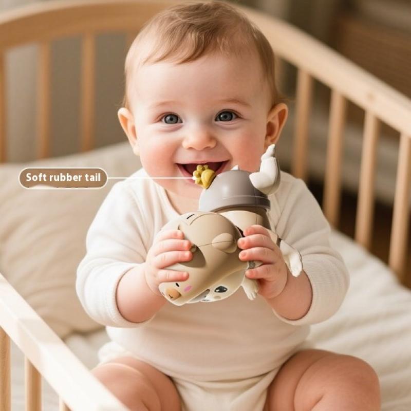 1 Piece Toddler Learn To Climb Educational Moving Toy Electric Baby Doll Crawling Toys With Sound For 0-12 Months Gift