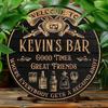 Metal Tin Art Painting Sign 20x20cm Home Wall Decor Handmade Craft