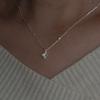 Atelier Darin Square Moissanite Necklace