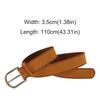 Retro Suede Belt PU Leather Waistband Fashion Frosted Waist Belt  For Women