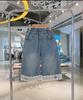 Mamimaka 2026 Summer New Product: Girls' Fashion Cowboy Seven Part Pants