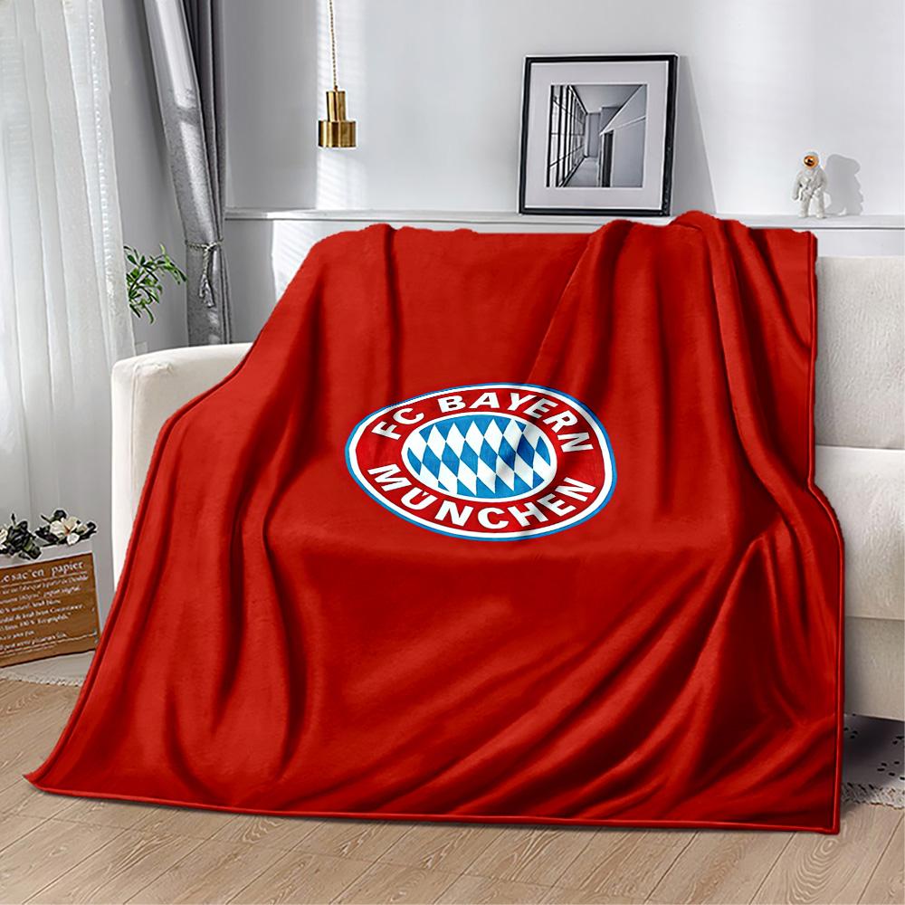 Bayern Munich Blanket Ultra-Soft Suitable for Office Livingroom Chair for All Seasons Warmthful Decor Gifts For Family Or Friends