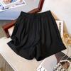 Summer Slimming Elastic Waist Wide-Leg A-Line Shorts