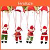 Enchanting Santa Claus And Snowman Hanging Ornament For Holiday Ceiling Decor