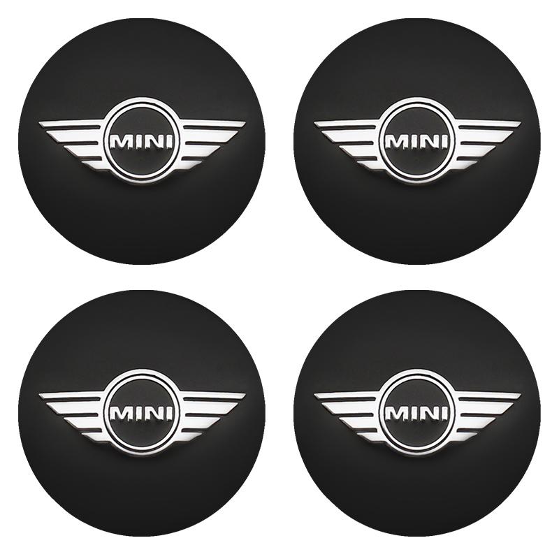 

4Pcs 56mm Car Wheel Center Hub Cap Badge Logo Sticker For Mini Cooper One S JCW R55 R56 F55 F56 R57 R58 R60 Countryman Accessory