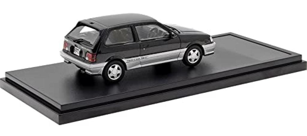 Hi Story Suzuki CULTUS 1300 Sachsen Black Crystal Silver Metallic Fertigmodell HS360BK2 1/43 GT-i (1987) Metallic/Twin