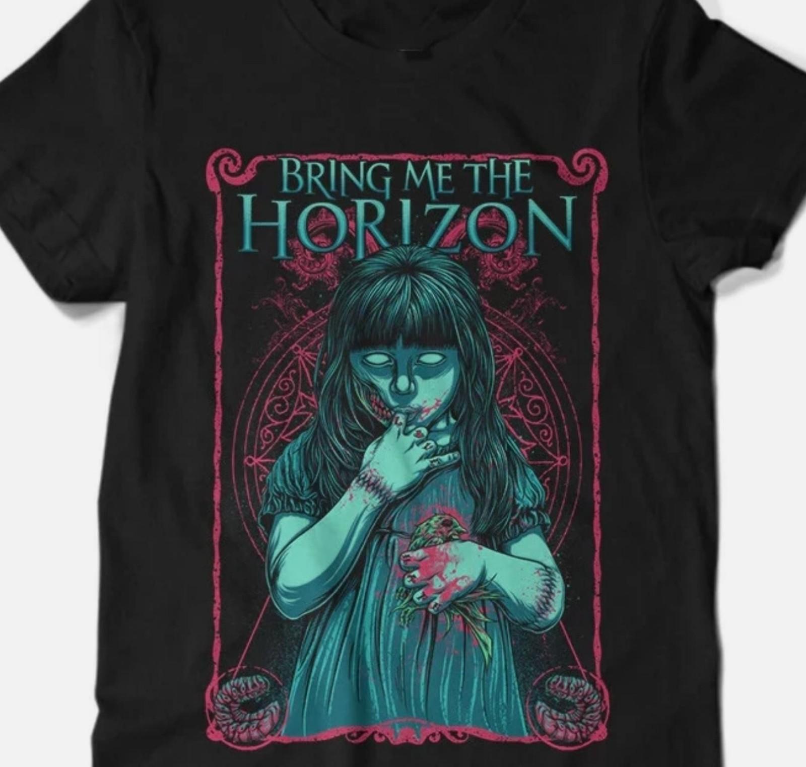 Bring Me the Horizon Count Your Blessing Cotton Black Men T-shirt S-2345XL L