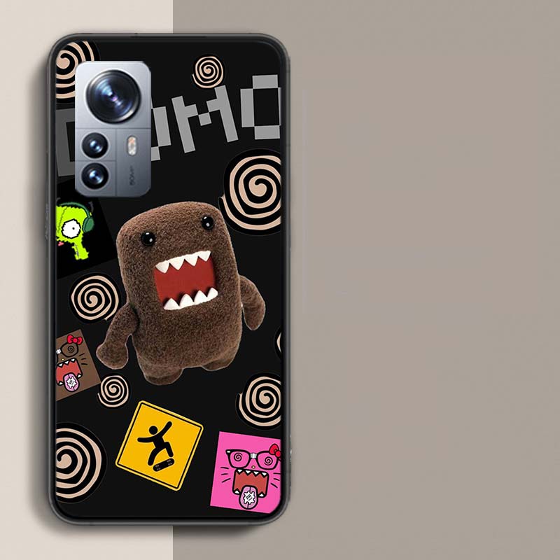 

Cute D-Domo-kun Phone Case For Redmi Note 13 Pro Plus 14 Pro+ 12S 12 11S 11T 11E 11 10S 10 9S 9 Xiaomi Capa TPU Redmi Note 13 4G