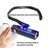 XPG LED Ear-Mounted Headlamp IPX4 Waterproof Motion Sensor Super Bright Headlight 5 Lighting Modes for Camping Mountain Climbing
