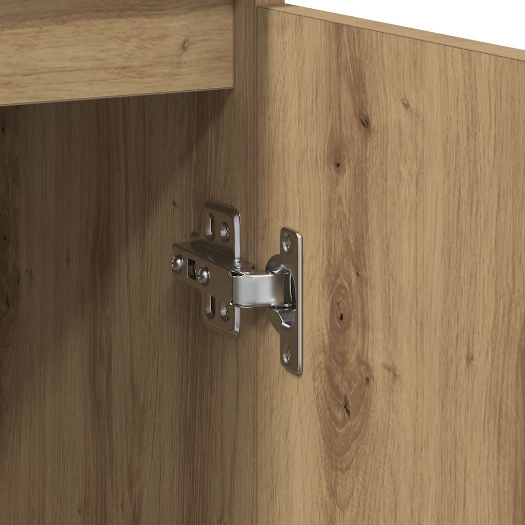 Sideboard with Drawer Artisan Oak Finish 71 x 35 x 84 cm Particleboard