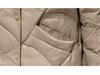 2024 Women's Winter Stand-Up Collar Plaid Down Jacket – Short, Stylish, Solid Color White Duck Down Outerwear