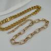 2-Piece  Bracelet Set Adjustable Gold Bracelet Minimalist Style Halloween Gift Jewellery Birthday Present
