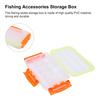 Fishing Lure Box Small Transparent Waterproof Fishing Tackle Storage Case Organizer