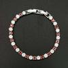 European & American Hip-Hop Style Devil's Eye Zircon Bracelet with Micro-Inlaid Diamonds
