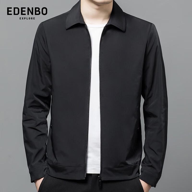 

Edenbo Men s Autumn/Winter Casual Lapel Short Jacket 2XL