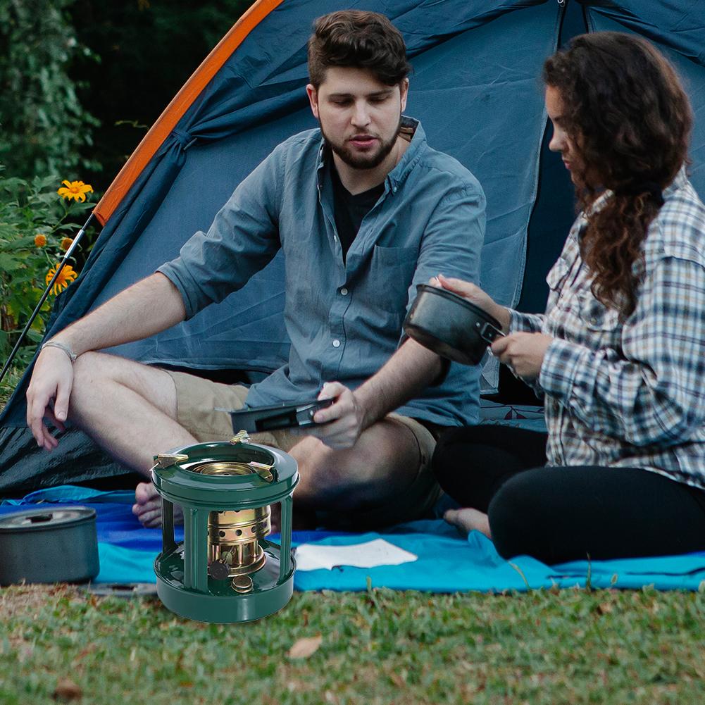 Portable Kerosene Stove Windproof Kerosene Burner Outdoor Camping Heater Patio Picnic Cooking Stove Paraffin Heater Accessories