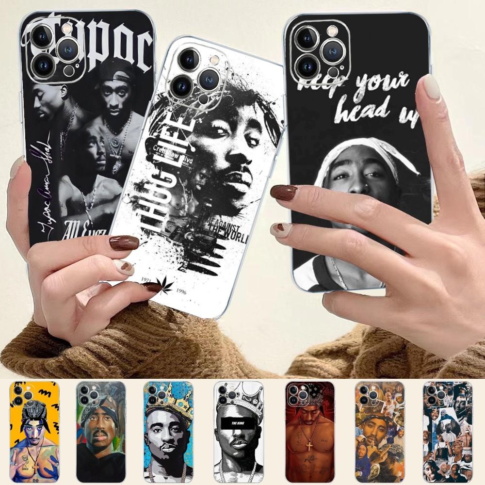 2pac Tupac Amaru Shakur Makaveli Handyhülle Für iPhone 14 11 12 13 Mini Pro XS Max Hülle 6 7 8 Plus X XR SE 2020 Funda Schale
