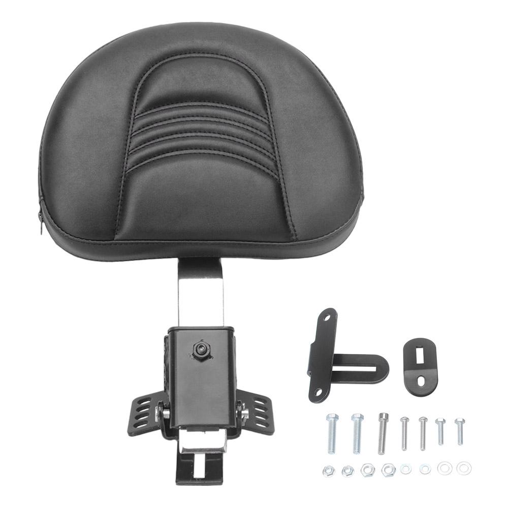 Motorcycle Accessories Adjustable Plug-in Driver Backrest PU Leather Fit For Harley Touring Road King Special FLHRXS 2017-2025