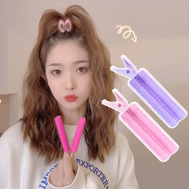 

[Set of 2] Dr. Tongs Self Hair Volume Up Bangs Perm Tongs pink