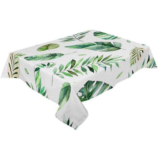 

Банановые листья тропических растений водонепроницаемая скатерть свадебный декор дорожка для стола декор для кофе обеденный стол крышка 4pcs 33x48 Table mat