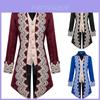 Chaqueta Medieval Steampunk para Hombre Abrigo Frac Gótico Victoriano Uniforme