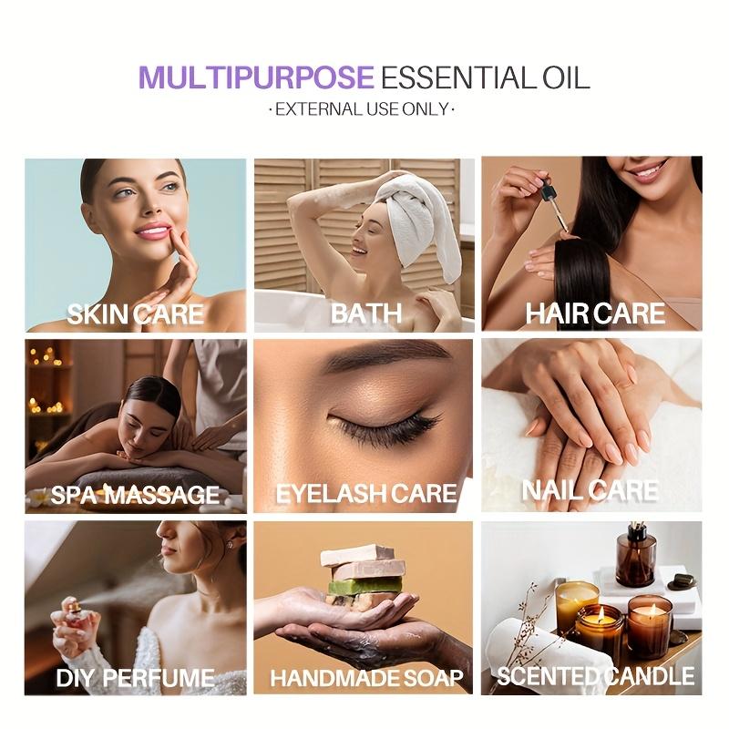 Lavendel Ätherisches Öl für Haarmassage und Kopfhautbehandlung 100ml