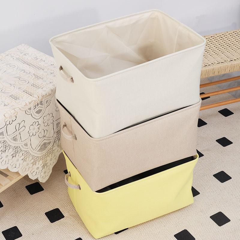 Large Fabric Storage Basket Toys Clothes Bedding Office Supplies Modern Minimalist Organizer Bin