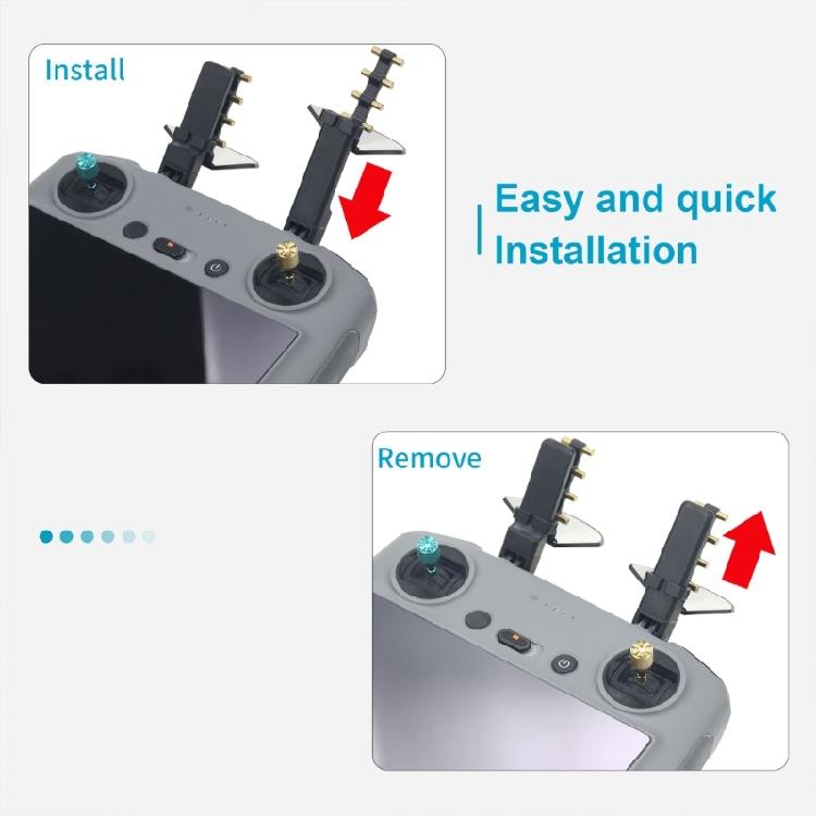 1 Pair Signal Extended Yagi Antenna Signal Enhancer for Air 3/Mini 4 Pro