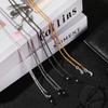 Fashion Anti Slip Metal Reading Glasses Chain for Women Sunglasses Cords Eyeglass Lanyard Hold Straps Gold Silver Black Necklace