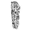 Full Arm Tattoo Sticker Large Flower Arm Waterproof Tattoo Sticker Full Arm Simulation Tattoo Amazon Set Single Piece Tattoo