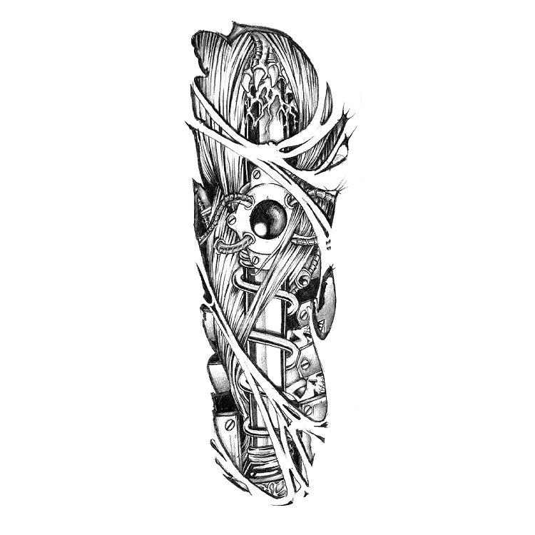 Full Arm Tattoo Sticker Large Flower Arm Waterproof Tattoo Sticker Full Arm Simulation Tattoo Amazon Set Single Piece Tattoo