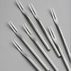 304 Stainless Steel Fruit Fork Solid Round Stick Small Fork High Appearance Level Household Long Handle Fruit Cake Dessert Fork