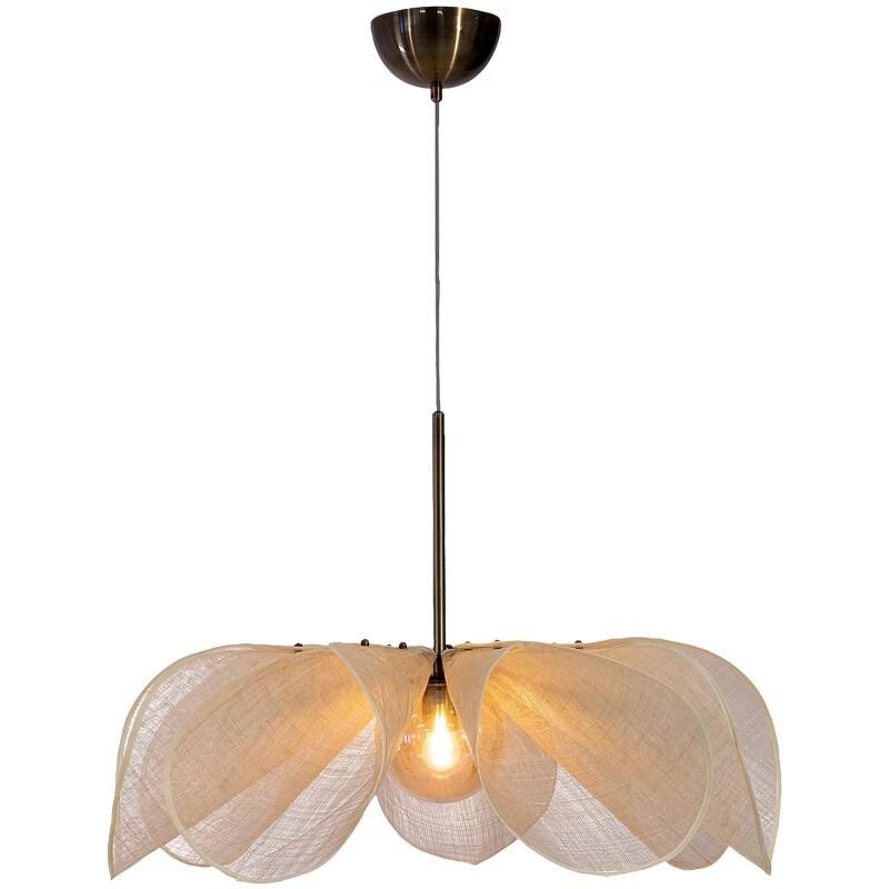 UOSU French Cream Style Petal Pendant Lamp