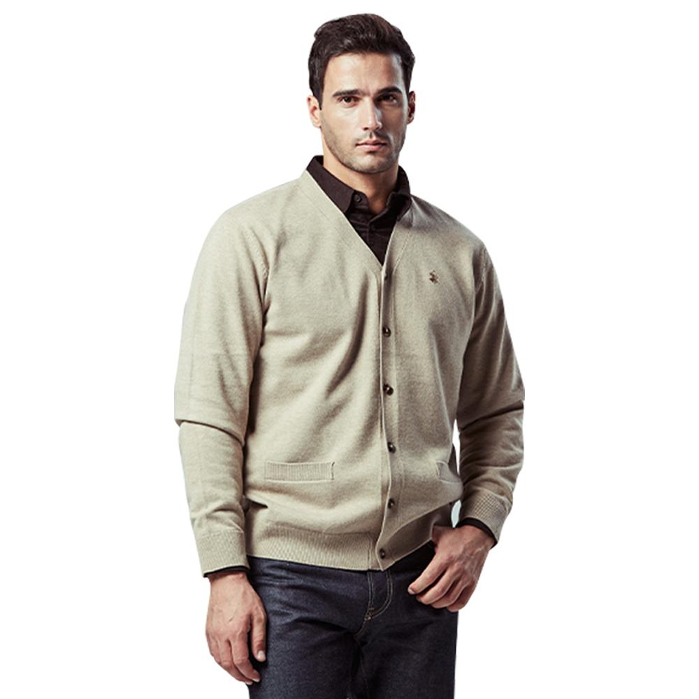 Bhpoloclub Men'S Classic Wool Blended Knit Cardigan Cd803