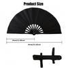 Plastic Boots On The Ground Fan Lightweight Folding Fan  for Line Dancing, Parties, and Events