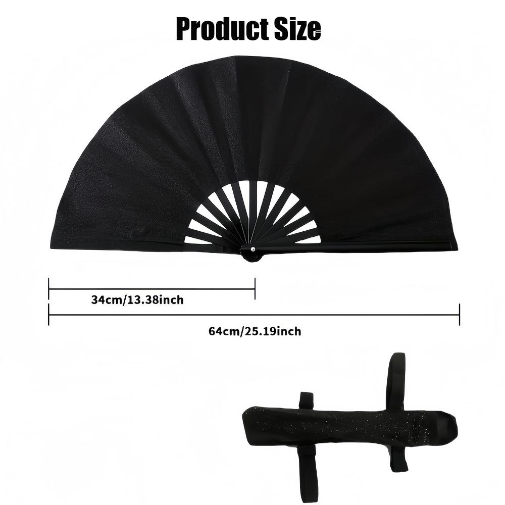 Plastic Boots On The Ground Fan Lightweight Folding Fan for Line Dancing, Parties, and Events