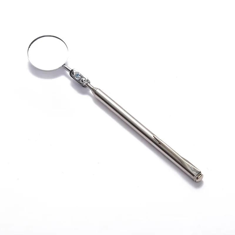 

Portable Car Angle Observation Pen Car Telescopic Detection Lens Inspection Mirror Inspection Round Mirrorcar 30mm Inspection серебряный