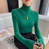 Women's Slim Fit Seamless Cashmere Turtleneck Sweater - Versatile, Flattering Knit for Autumn/Winter