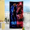 Naruto Character Personalized Name Beach Towel High Absorbency & Quick-Dry Ideal for Travel Outdoor Swim Pool Yoga Surf Camping Hiking Gym Gift Holida